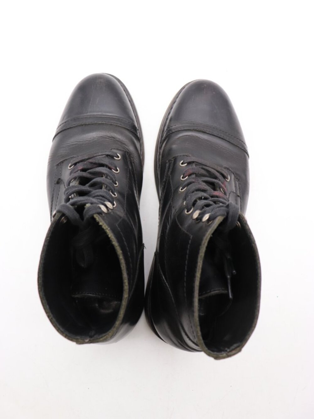 Thursday Everyday Captain Men's Size 10 Shoes Black Leather Comfort Chukka Boots - Picture 7 of 13